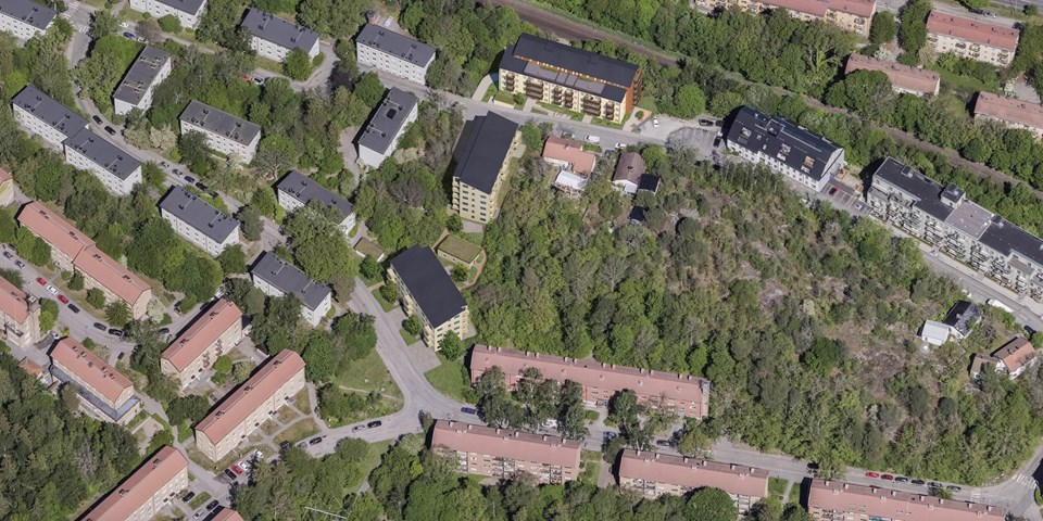 Förslag till nya bostäder i Åkeshov